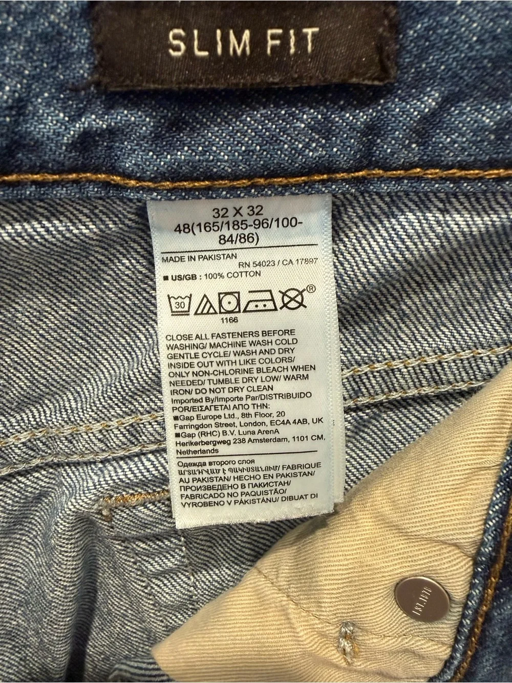 Banana Republic Men's Slim Selvedge Jean (32x32)